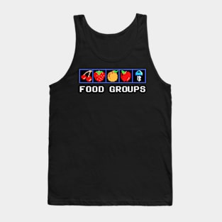 Food Groups Tank Top